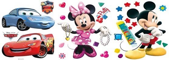 stickers-disney stickers disney para decoracion de paredes