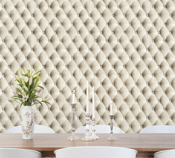 Papel Pintado Capitone