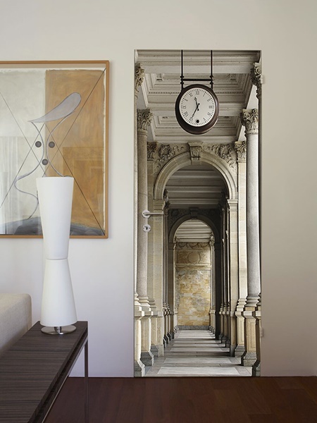 Fotomural Puerta Profundidad