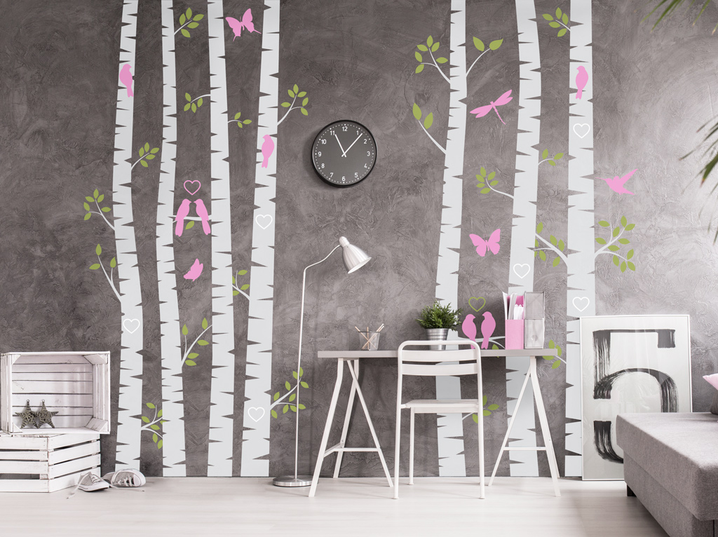 Vinilo Decorativo Arboles MO302C