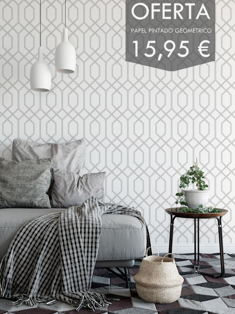 Papel Pintado Geometrico Oferta 972