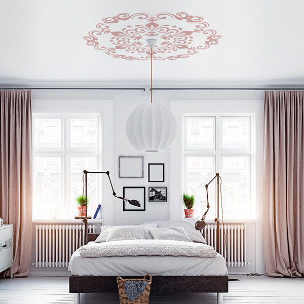 Vinilo Techo Estilo Ornamnetal