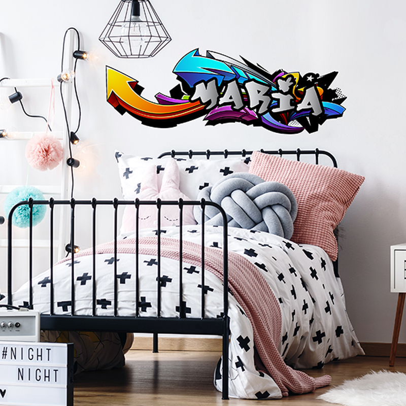 Vinilo Graffiti Nombre