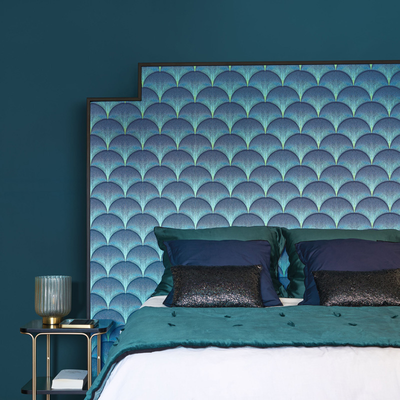 Papel Pintado Cabaret Abanicos Glamurosos