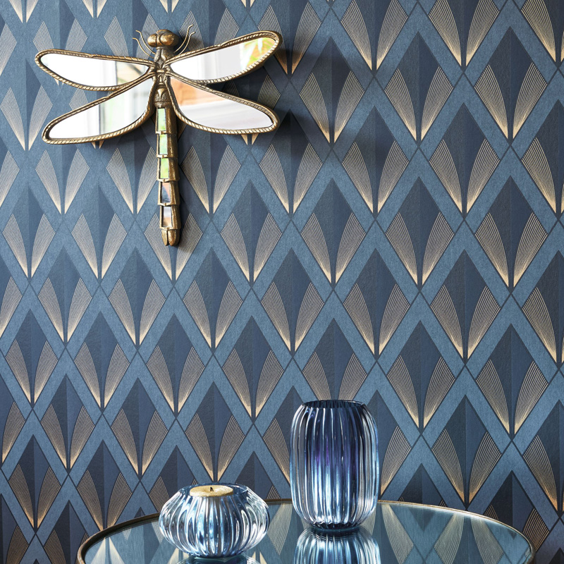 Papel Pintado Geometrico Art Deco - Chrysler