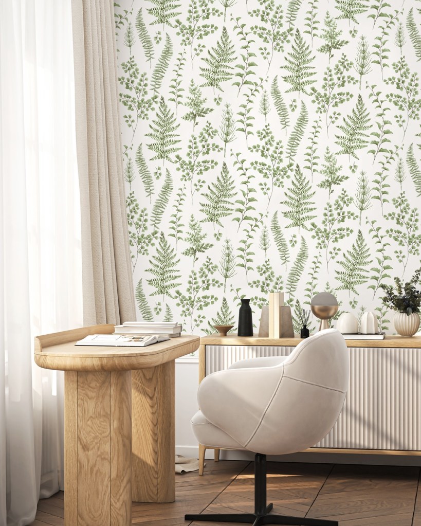 papel pintado inspirado en la naturaleza