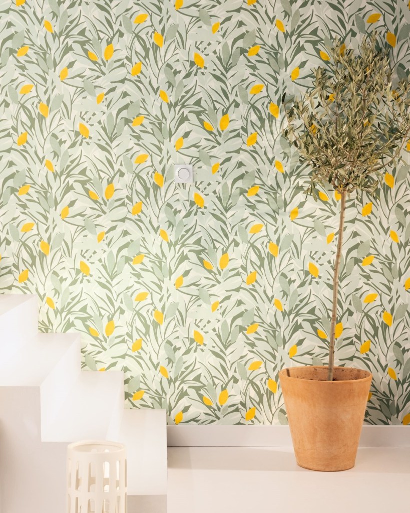 Papel Pintado Cassis el Limonero de Azur