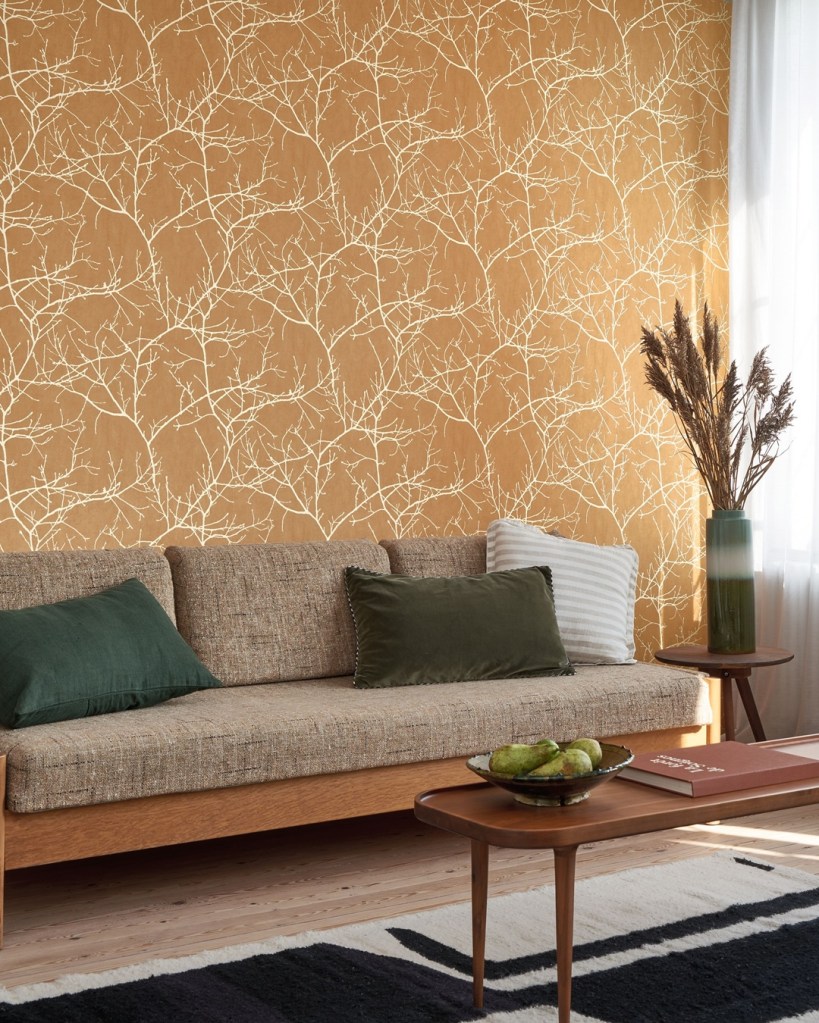 los papeles para paredes Riverside aptos para cualquier zona del hogar gracias a su alta resistencia.