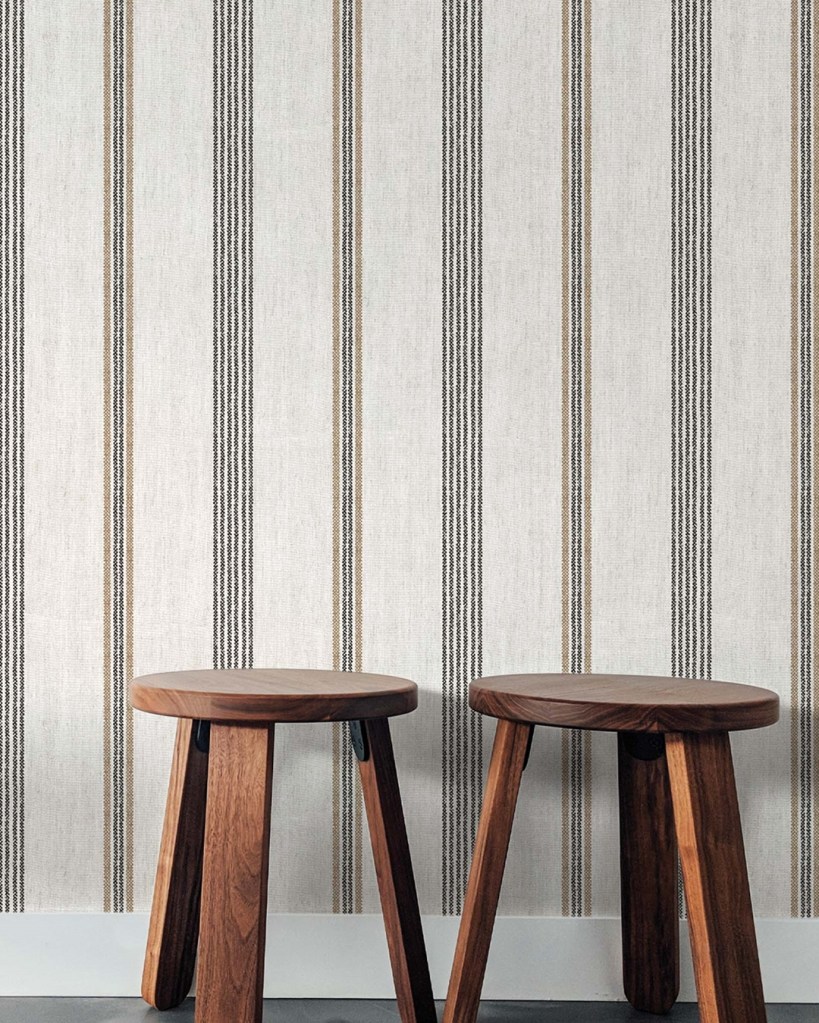 Papel Pintado Rayas Efecto Tela Top Stripes