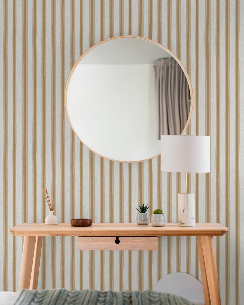 Papel Pintado Rayas Irregulares Tipo Lujo de Parato, Cristiana Masi